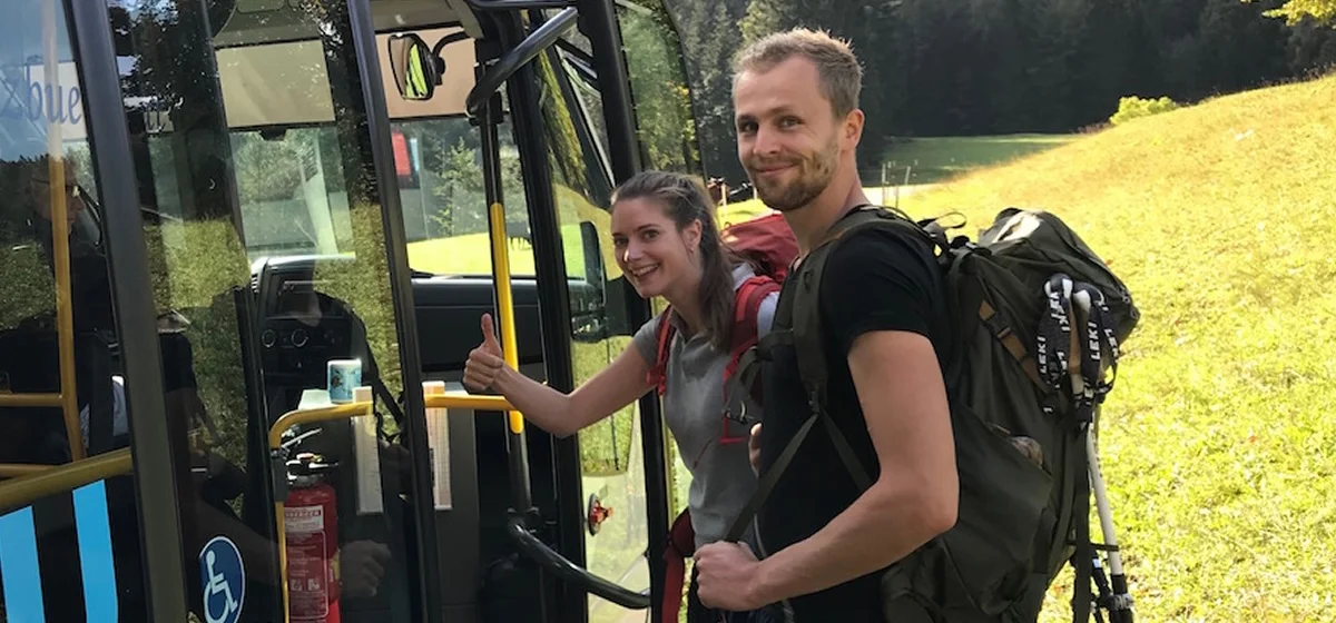 Wandern per Öffis